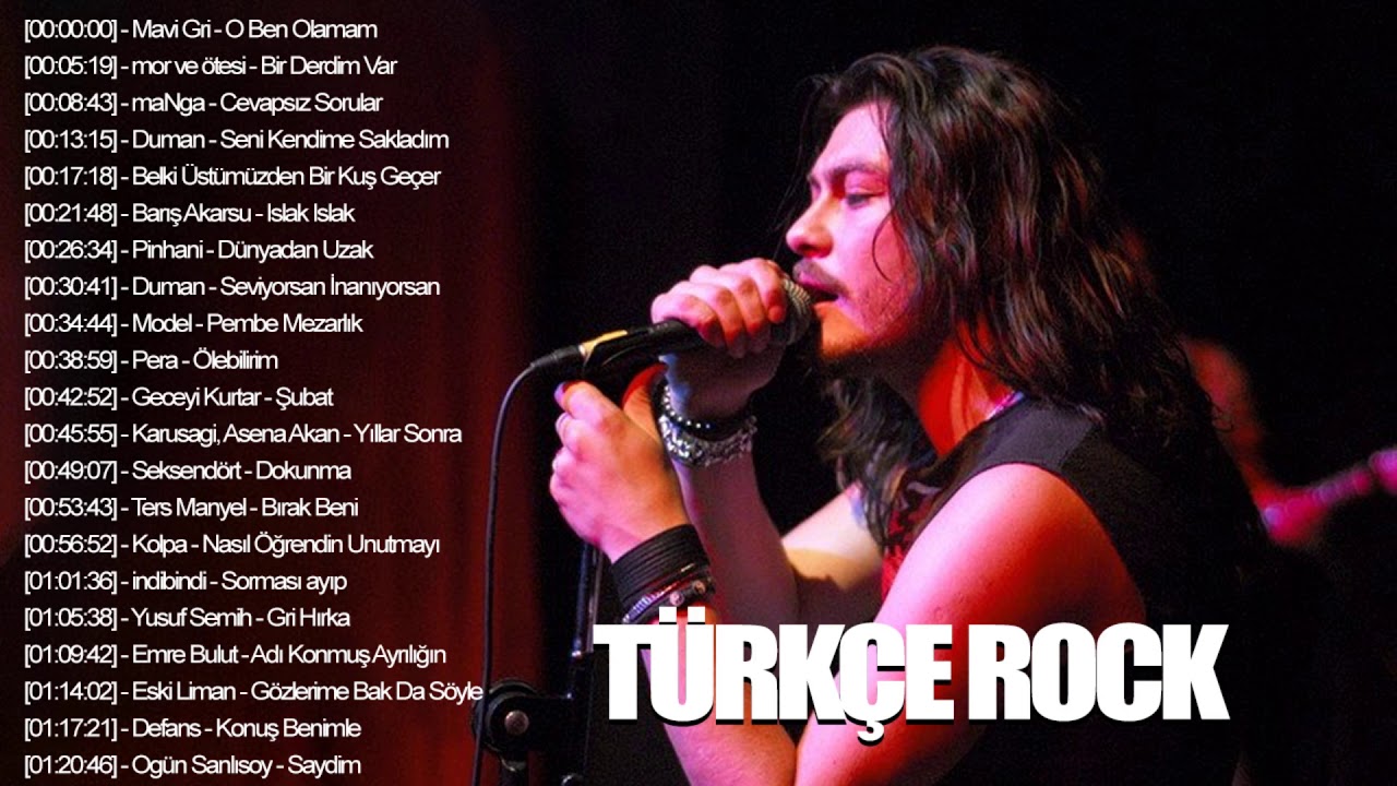 Türkçe Rock 2021 En Iyiler Listesi -Türkçe En Iyi Rock Şarkıları 2021(En çok Dinlenen Rock Müzikler)